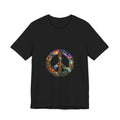 Peace Sign Tie-Dye T-Shirt — Retro Hippie Graphic Tee
