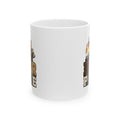 Retro Camper Coffee Mug – 'Campfire' Vintage Outdoor Camping Ceramic Mug (11oz/15oz) Bear Pride. LGBTQ pride mug. Bear Pride Mug.
