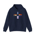 Hoodie — Inclusive Pride Flag Cross Design