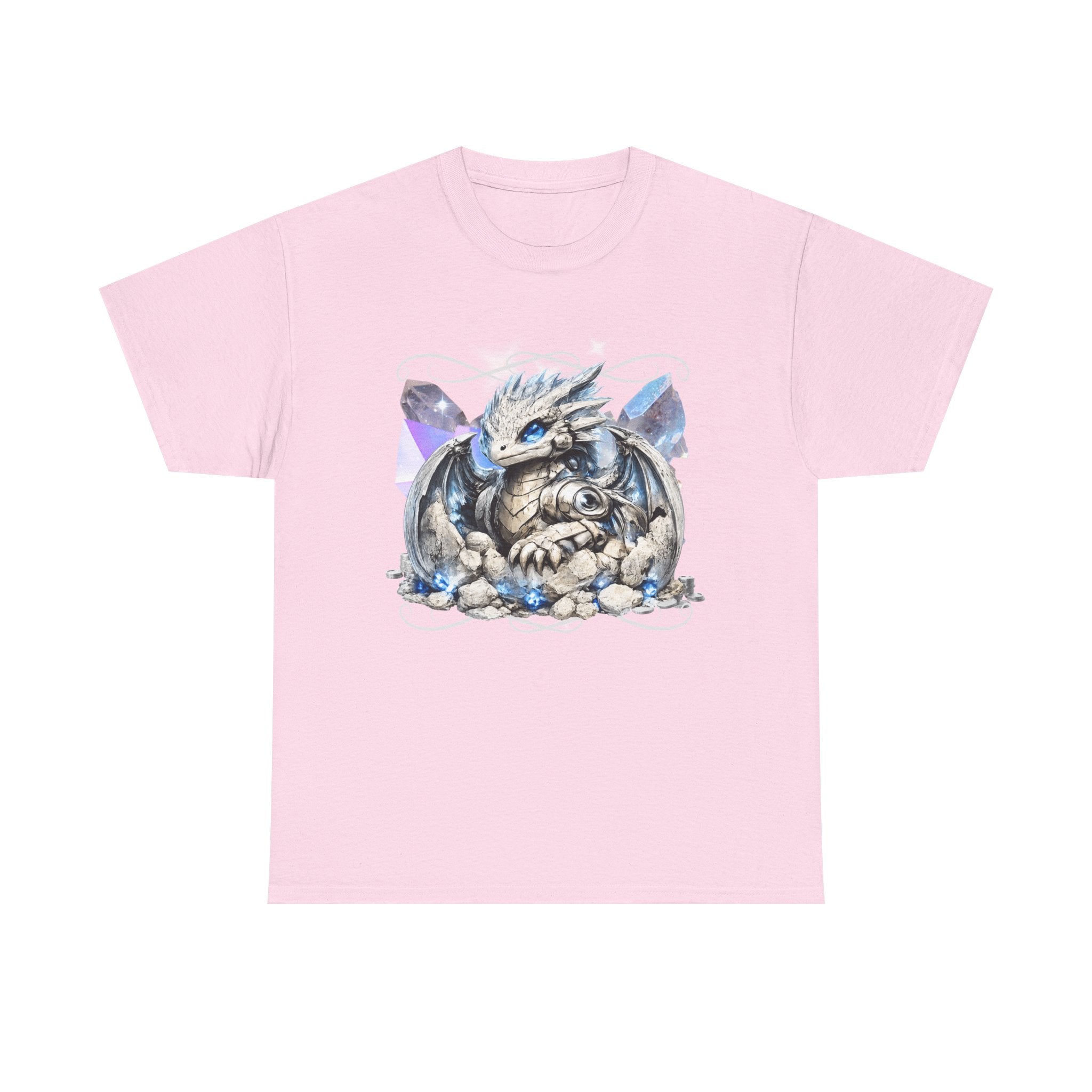 Ice Dragon Tee — Cute Baby Dragon Illustration T‑Shirt
