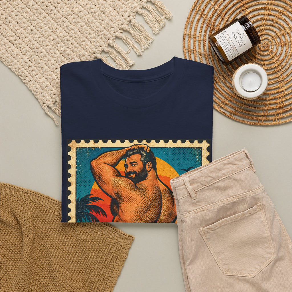 Bear Pride. Bear in speedo in Vintage Pin up style design.