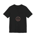 Peace Sign T‑Shirt — Vintage Floral Peace Symbol Tee