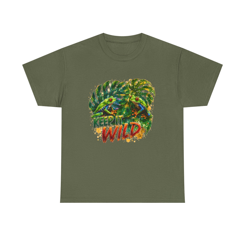 Keep It Wild T-Shirt — Tropical Monstera Graphic Tee