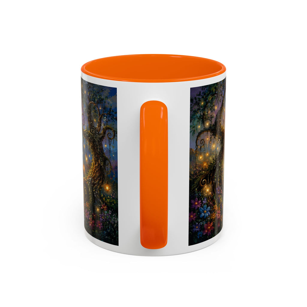 Fantasy Fairyland Coffee Mug — Rainbow Castle Magical Woodland Tea Cup
