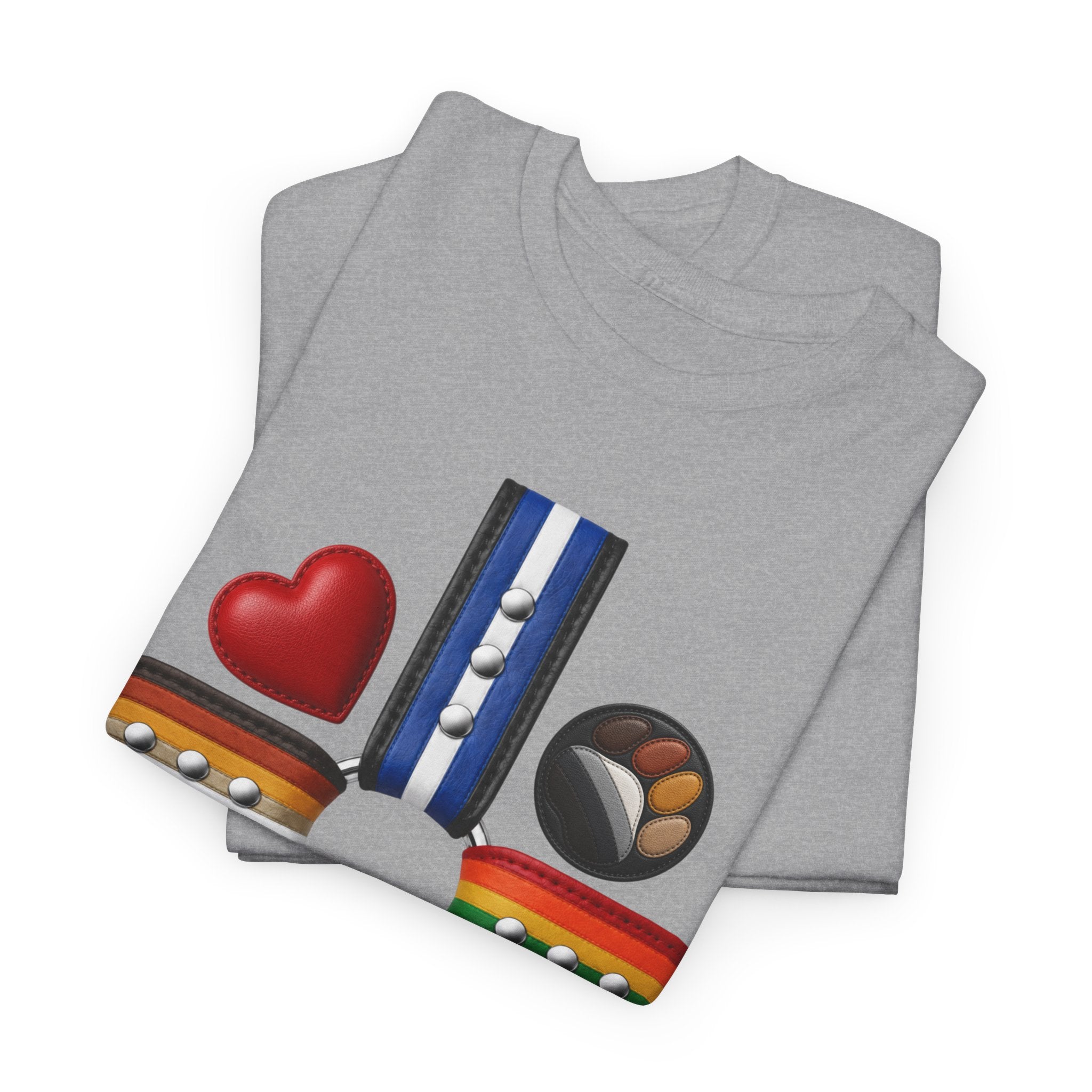 Equality Love Pride T-Shirt — Inclusive LGBTQ+ Flag Heart Design