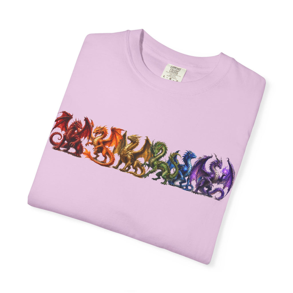 Rainbow Dragon Lineup T-Shirt