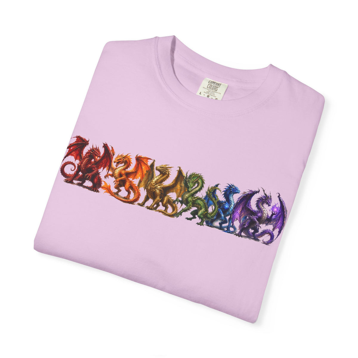 Rainbow Dragon Lineup T-Shirt