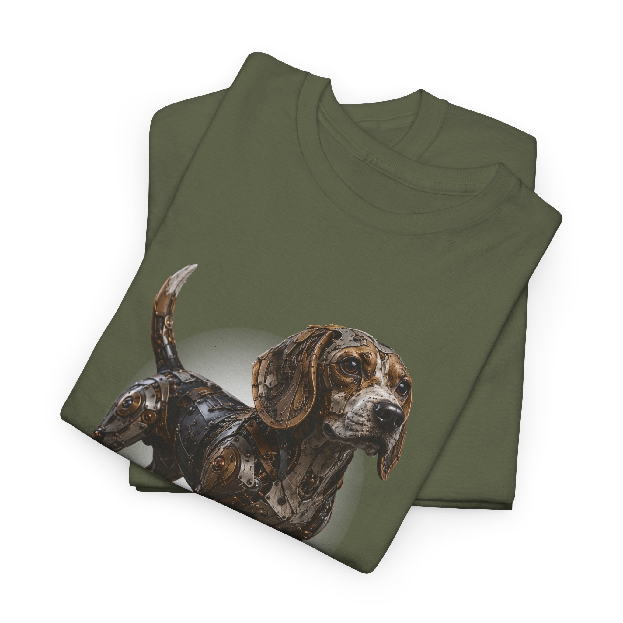 Steam Punk, Mechanical Beagle. This is an amazing Beagle shirt for the enthusiastic Beagle lover. Beagle collector.
