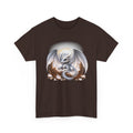 Fantasy Baby Dragon T‑Shirt — Cute Sleeping Dragon Illustration Tee