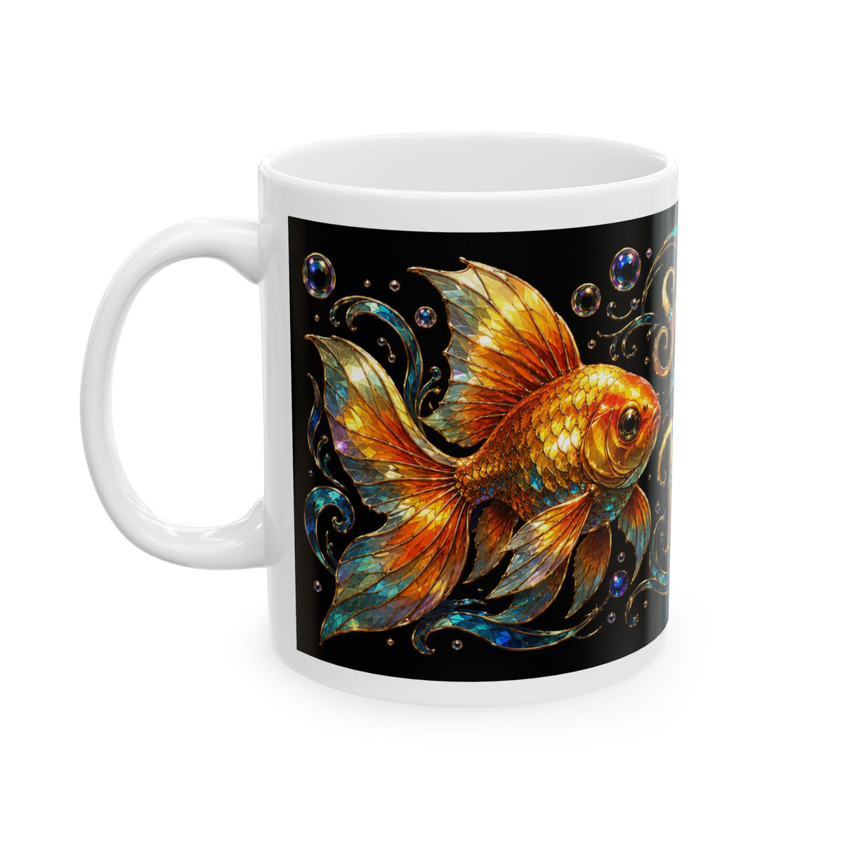 Goldfish Gift Mug — "Sorry I Can’t, I Have Fish Plans" Ceramic Coffee Cup
