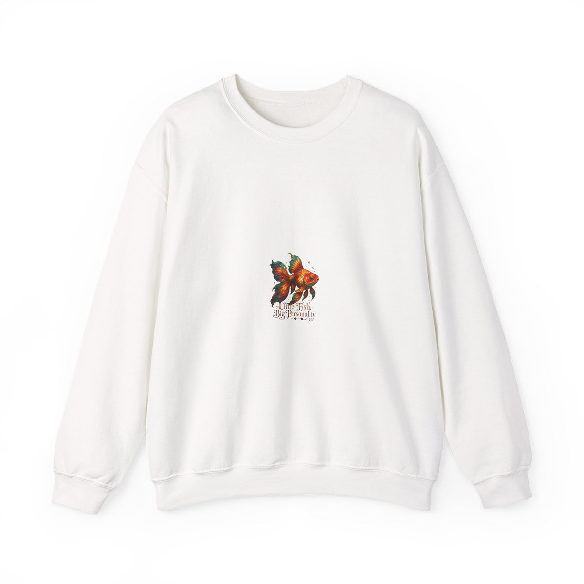 Autumn Fox Crewneck Sweatshirt — Watercolor Fox Graphic