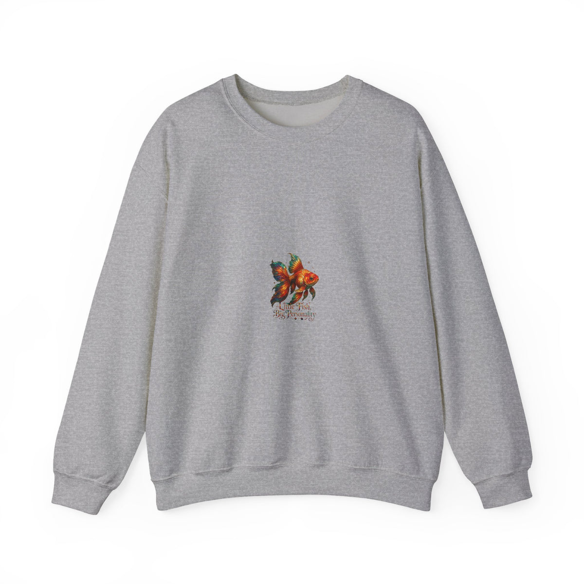 Autumn Fox Crewneck Sweatshirt — Watercolor Fox Graphic