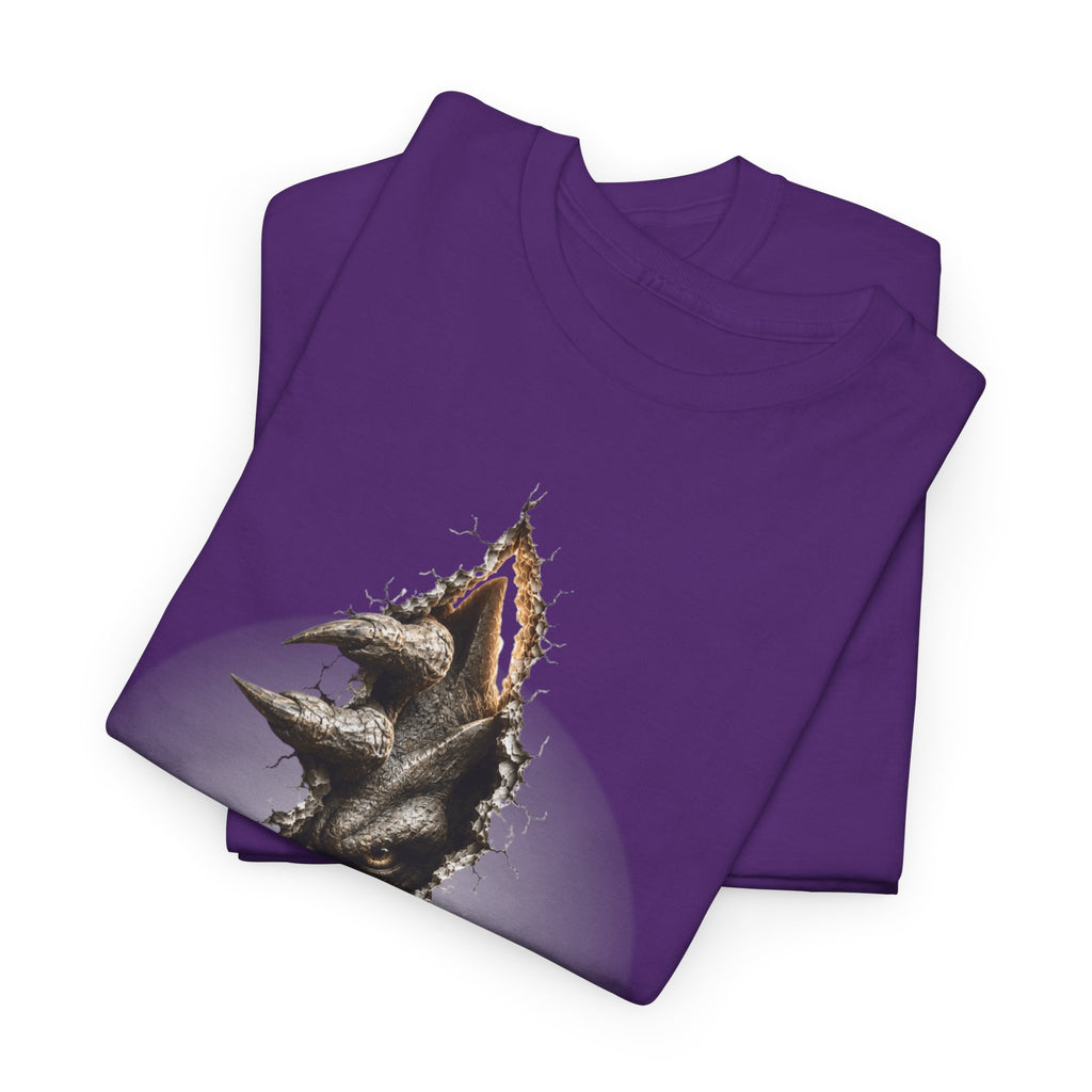 Wolf Pack Portrait Tee — Vertical Realistic Wolf Design. Beast inside breaking out.