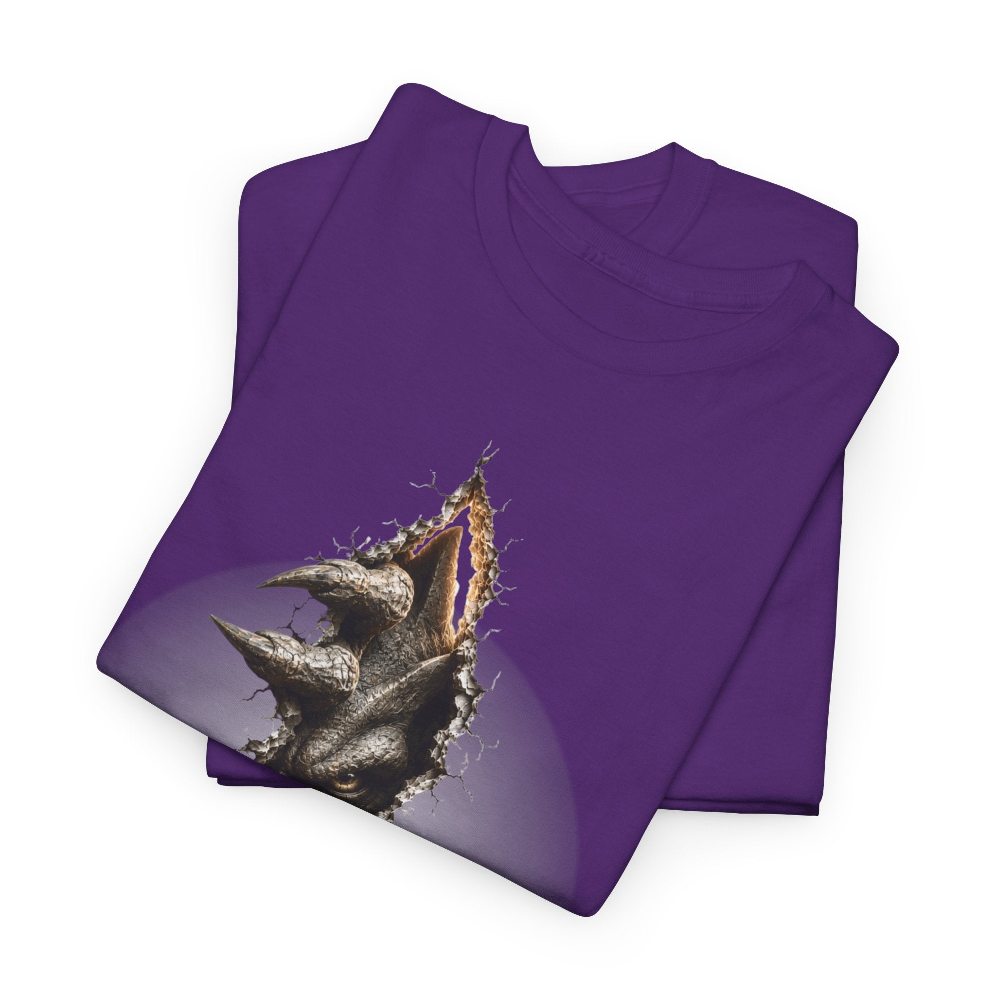 Wolf Pack Portrait Tee — Vertical Realistic Wolf Design. Beast inside breaking out.