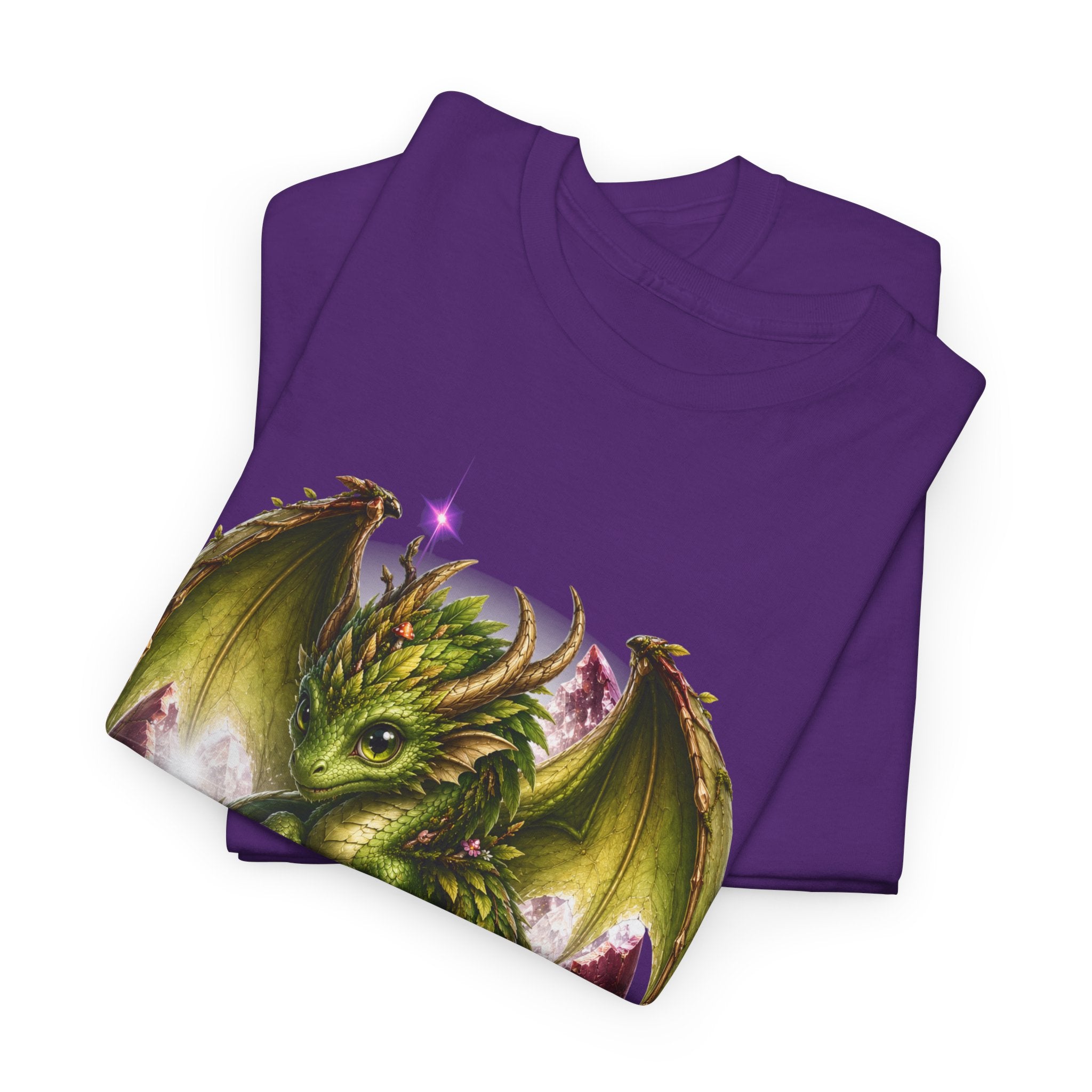 Dragon Hatchling Tee — Cute Green Baby Dragon Graphic T-Shirt