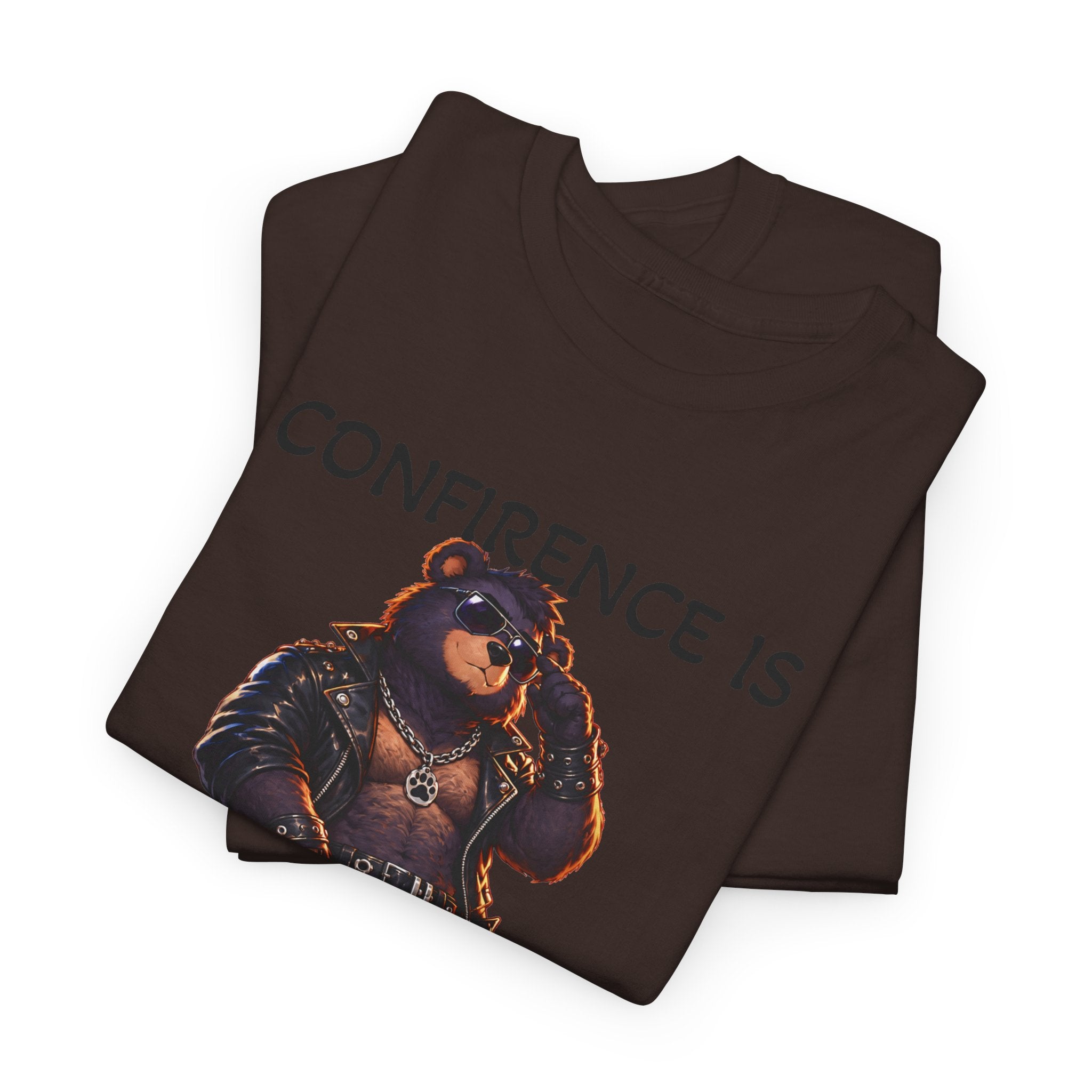 Conference Is Sexy T‑Shirt — Funny Conference Bear Graphic Tee. Bear shirt