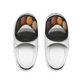 Men's Slippers with Leather Paw Patch — Cozy Indoor House Shoes