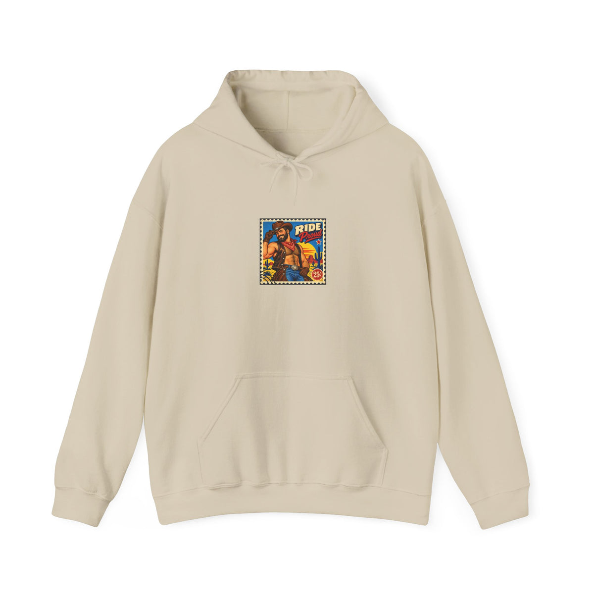 Ride the Wave Hoodie — Vintage Surf Artwork Pullover