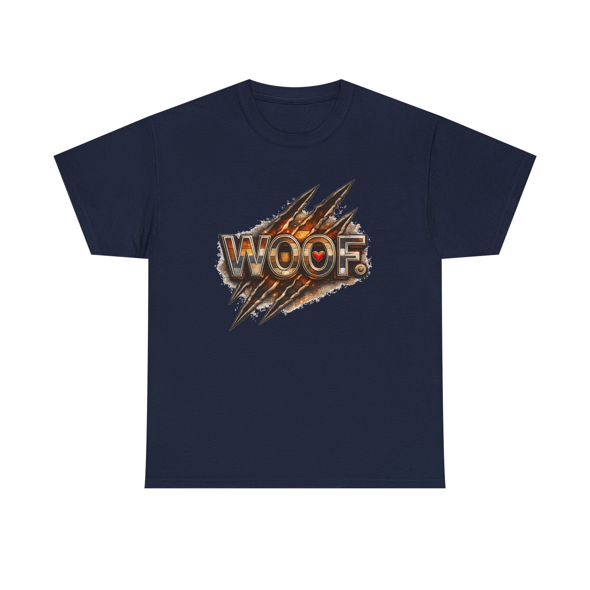 Woof Lightning T-Shirt — Bear mans WOOF t-shirt.