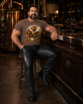 T-Shirt — "Lawful Rich" Gold Dragon Graphic Tee