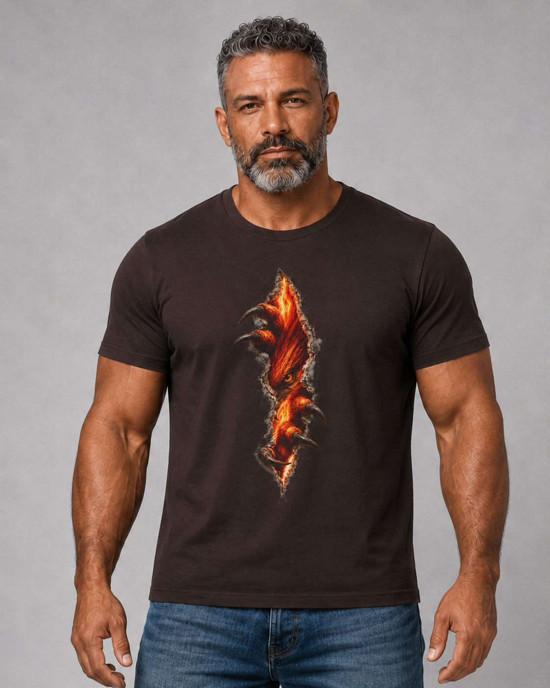 Griphon t-shirt. Inner beast mode activated. This is your inner beast coming out to defend you.