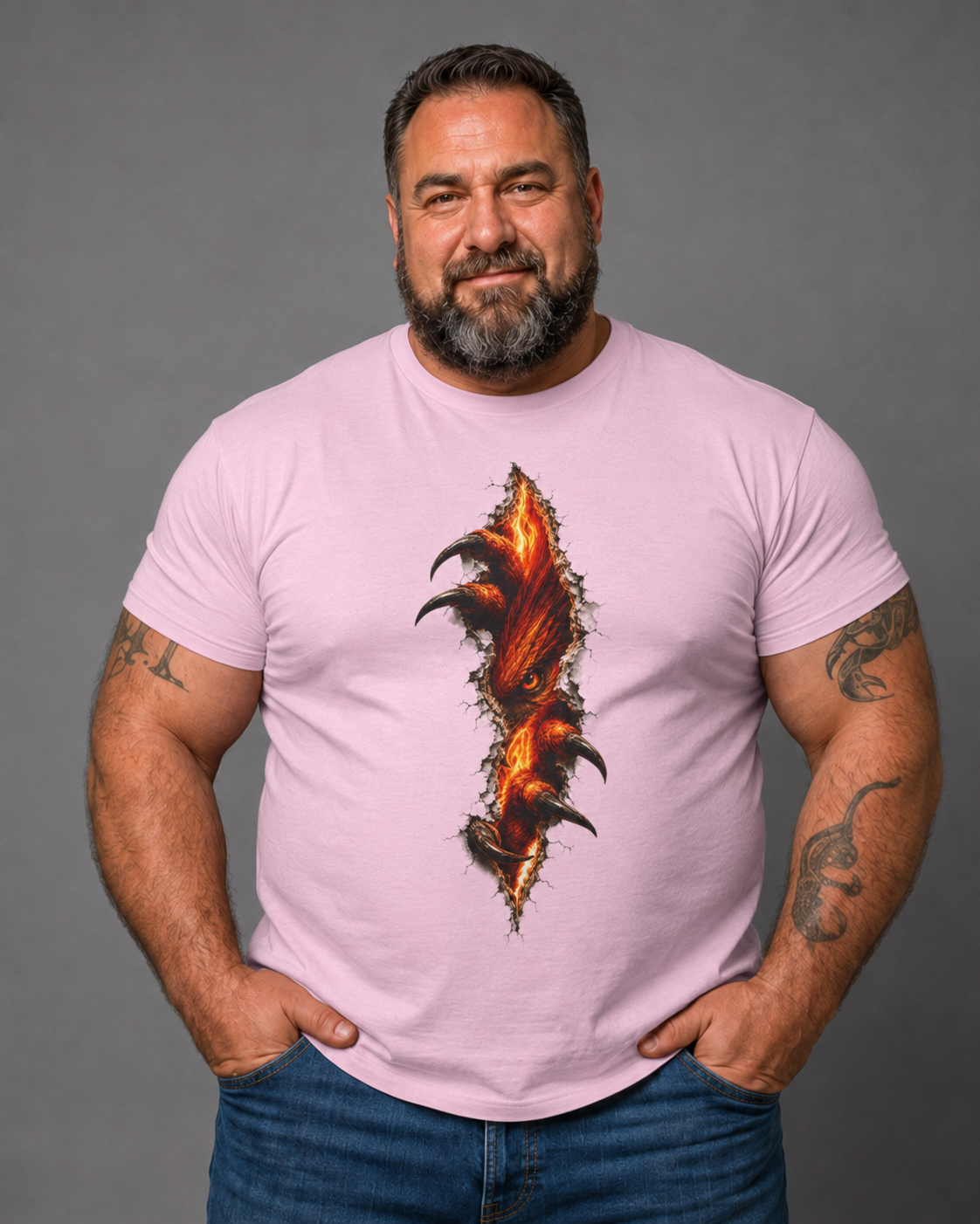 Griphon t-shirt. Inner beast mode activated. This is your inner beast coming out to defend you.