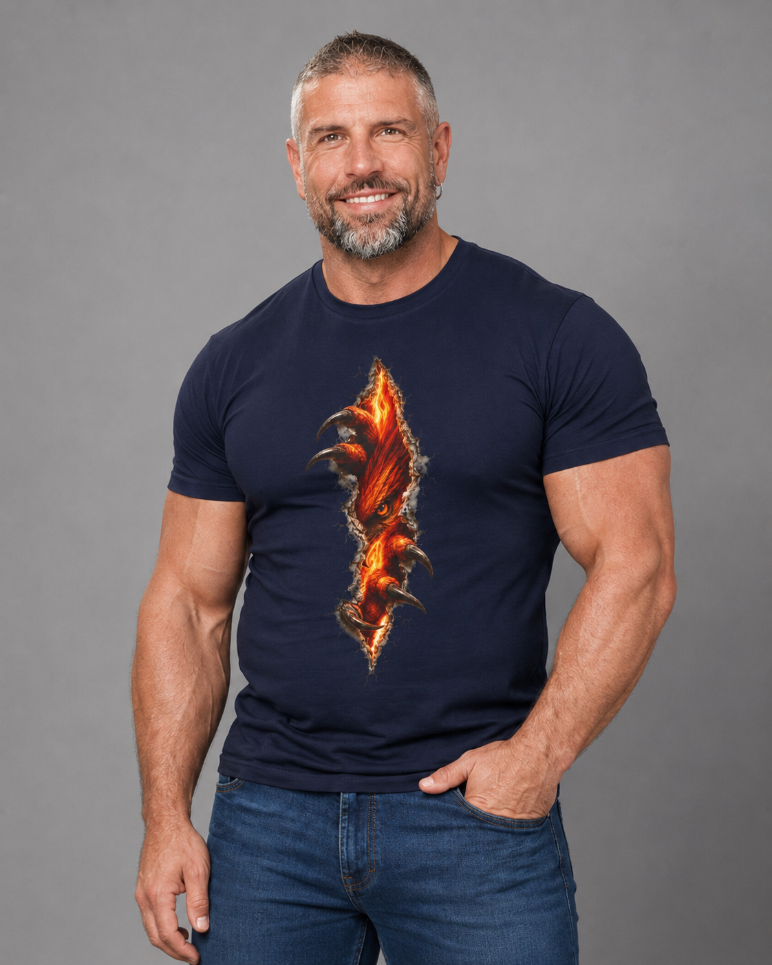 Griphon t-shirt. Inner beast mode activated. This is your inner beast coming out to defend you.