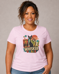 Cat T-Shirt — Whisker Goals Retro Graphic Tee. Best Mod Tangent Cat t-shirt