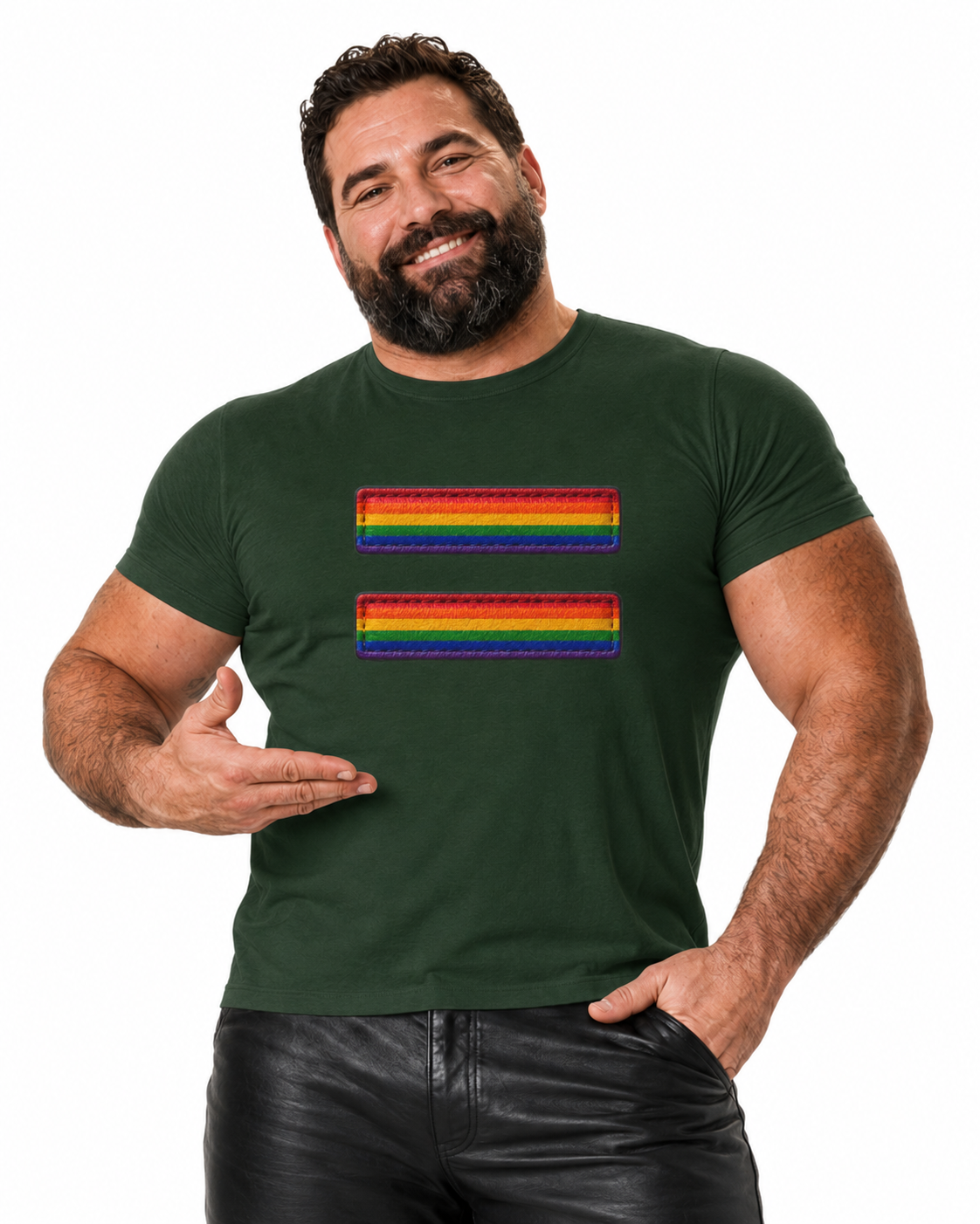 Rainbow Equals Sign T-Shirt — LGBTQ+ Pride Equality Tee