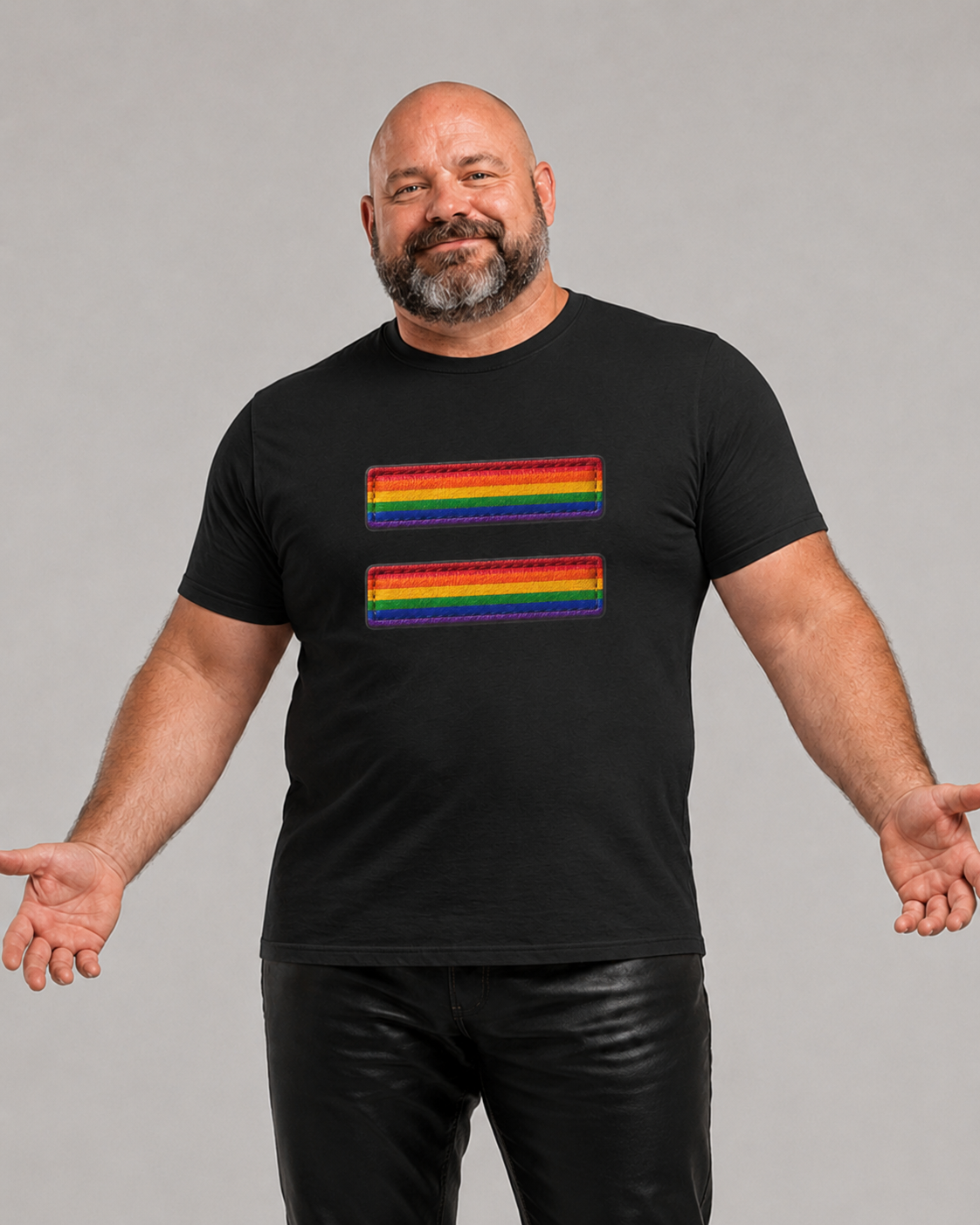 Rainbow Equals Sign T-Shirt — LGBTQ+ Pride Equality Tee