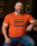 Rainbow Equals Sign T-Shirt — LGBTQ+ Pride Equality Tee