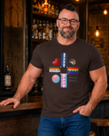 Equality Love Pride T-Shirt — Inclusive LGBTQ+ Flag Heart Design