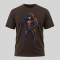 Leather Jacket Bear Graphic Tee — Edgy Urban Streetwear T-Shirt Furry shirt