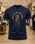 Bear Graphic Tee - "While You Are Back There" Vintage Moto Bear Shirt Bear shirt cheeky joke.