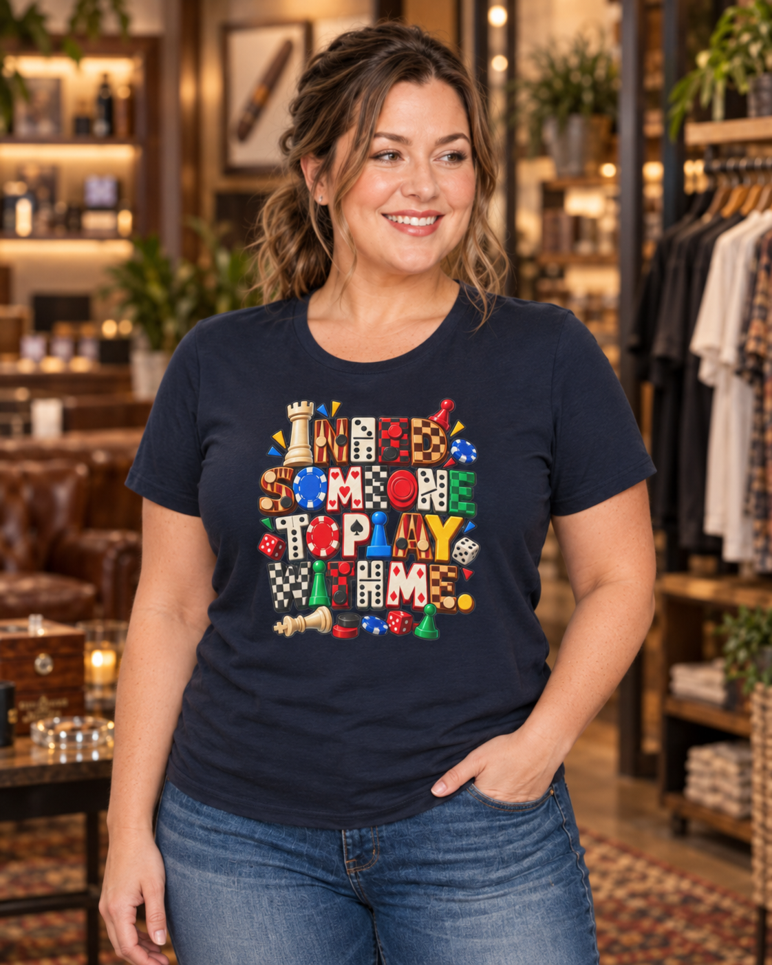 Board Game Lover T‑Shirt — Need More Time to Play 'Em Graphic Tee