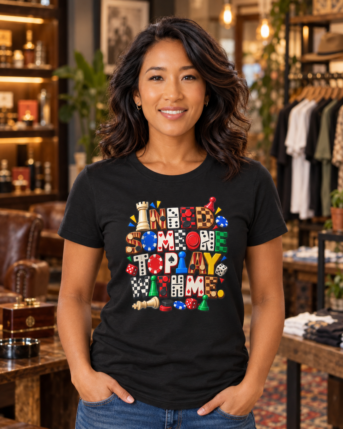 Board Game Lover T‑Shirt — Need More Time to Play 'Em Graphic Tee