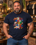 Board Game Lovers T‑Shirt — "Will You Play Me?" Colorful Dice & Pieces Tee