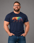 Rainbow Bear Pride T-Shirt – Colorful LGBTQ+ Bear Graphic Tee | Gay Bear Pride Shirt