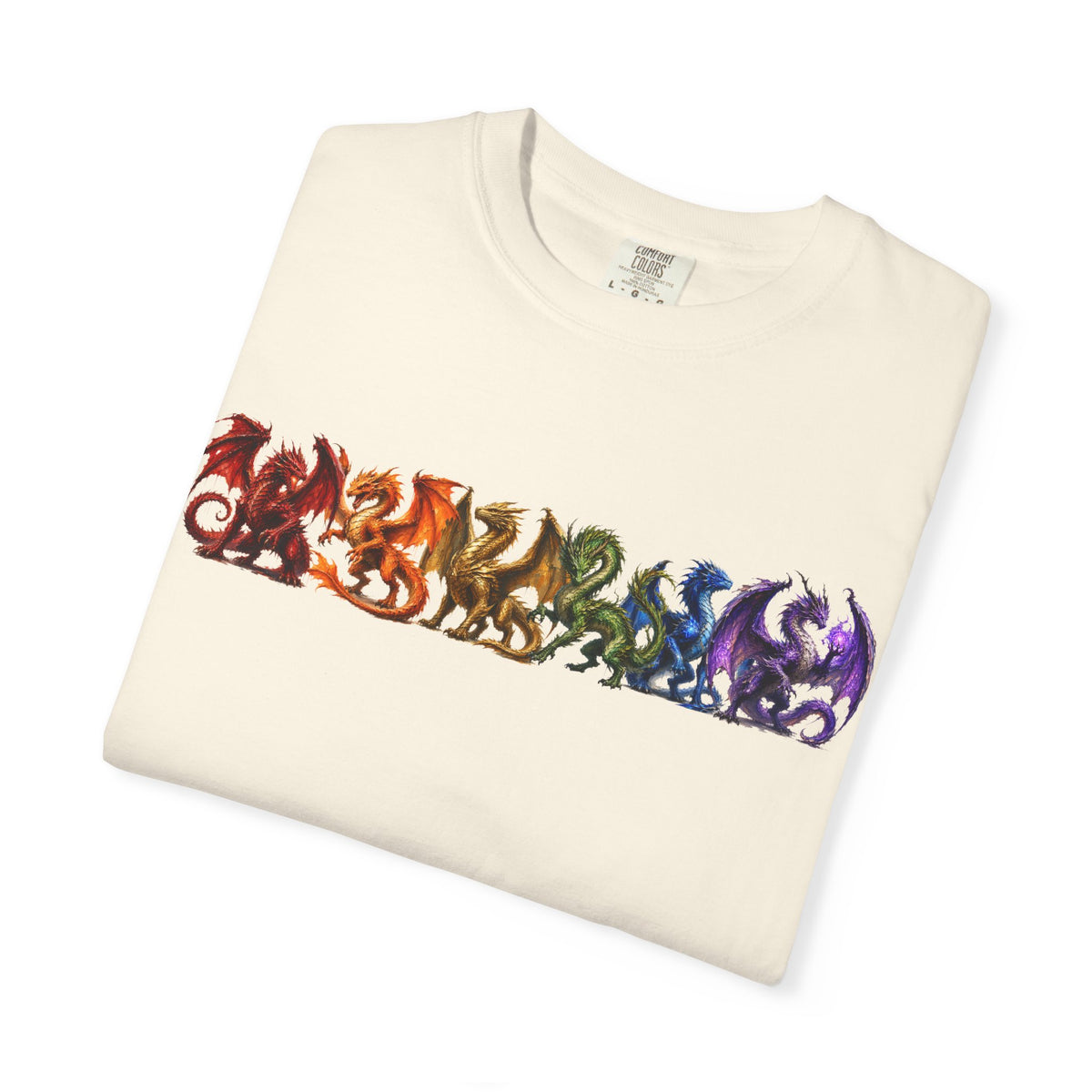 Rainbow Dragon Lineup T-Shirt