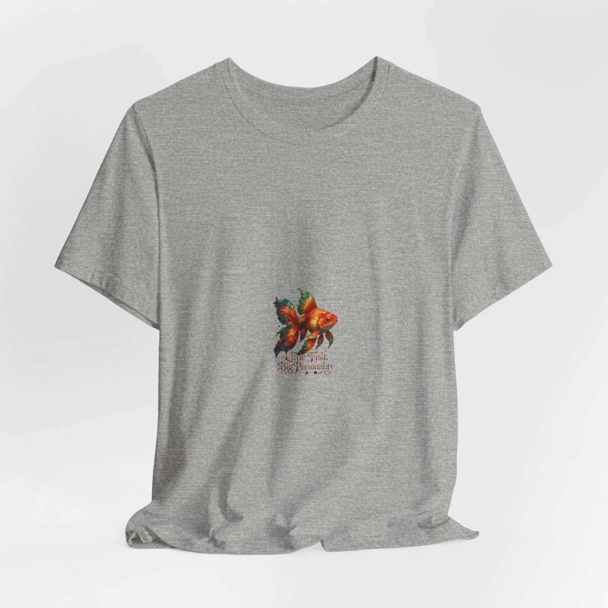 Goldfish Love T‑Shirt — Colorful Koi Illustration Tee