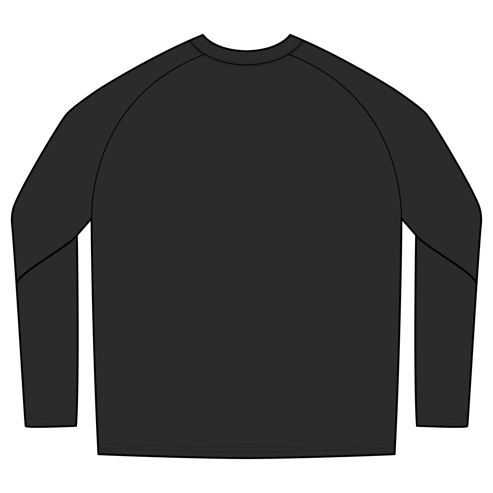 Unisex Tri-Blend Long Sleeve Colorblock Raglan