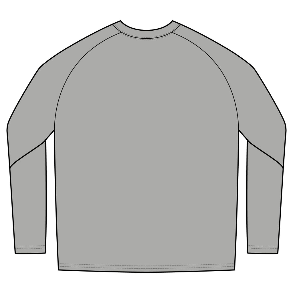 Unisex Tri-Blend Long Sleeve Colorblock Raglan