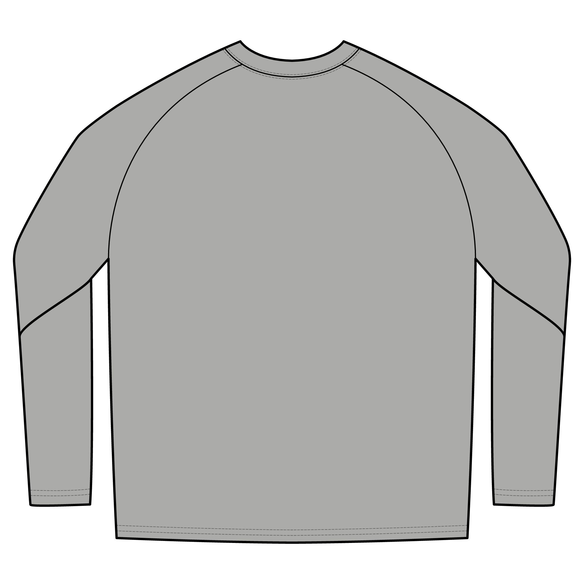 Unisex Tri-Blend Long Sleeve Colorblock Raglan