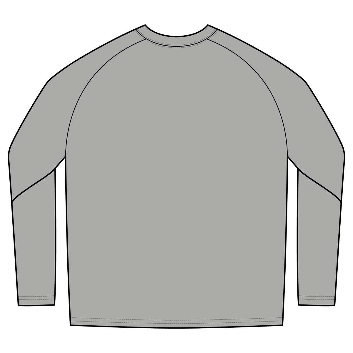 Unisex Tri-Blend Long Sleeve Colorblock Raglan