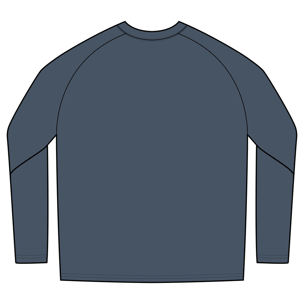 Unisex Tri-Blend Long Sleeve Colorblock Raglan