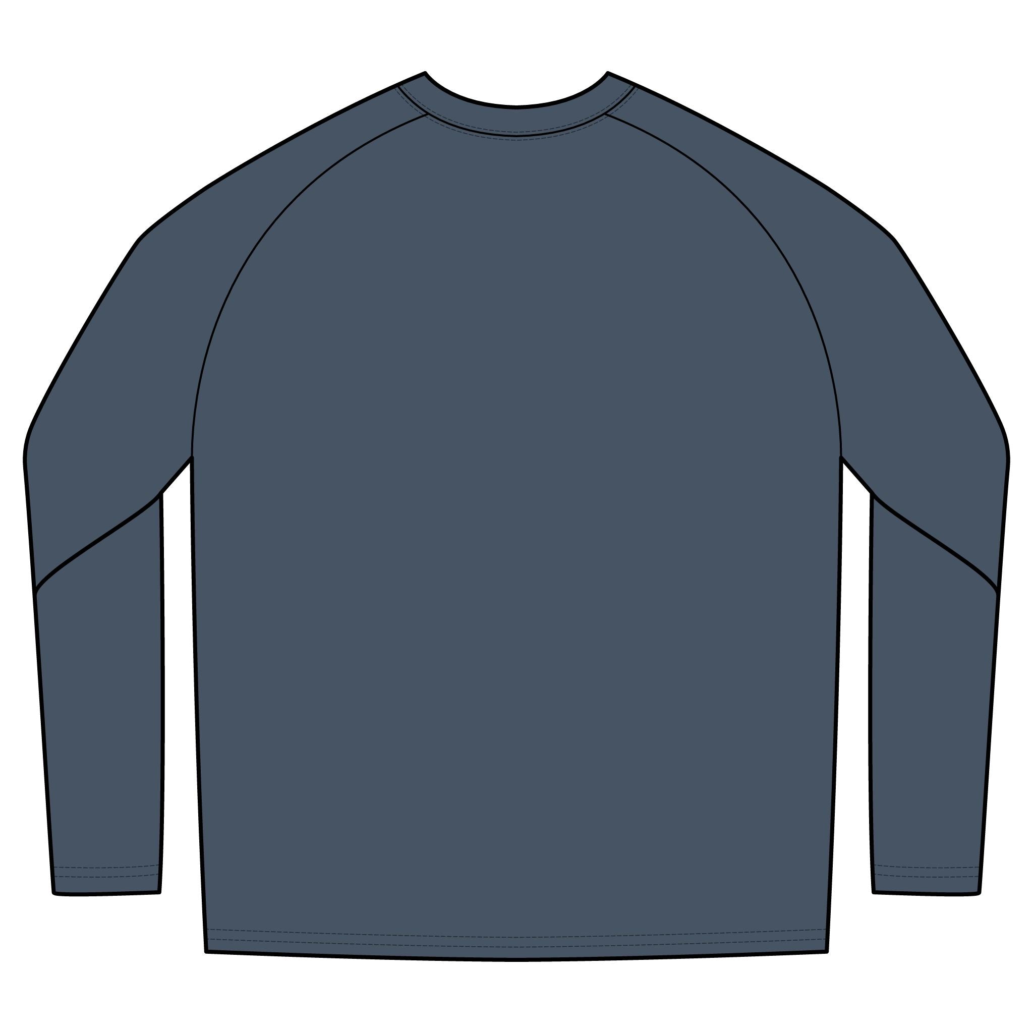 Unisex Tri-Blend Long Sleeve Colorblock Raglan