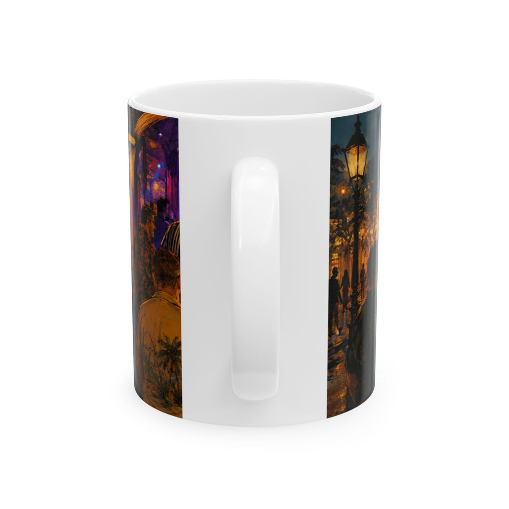 Ceramic Mug — "Bears, Otters, Daddies All Home Here" Family Night Coffee Mug