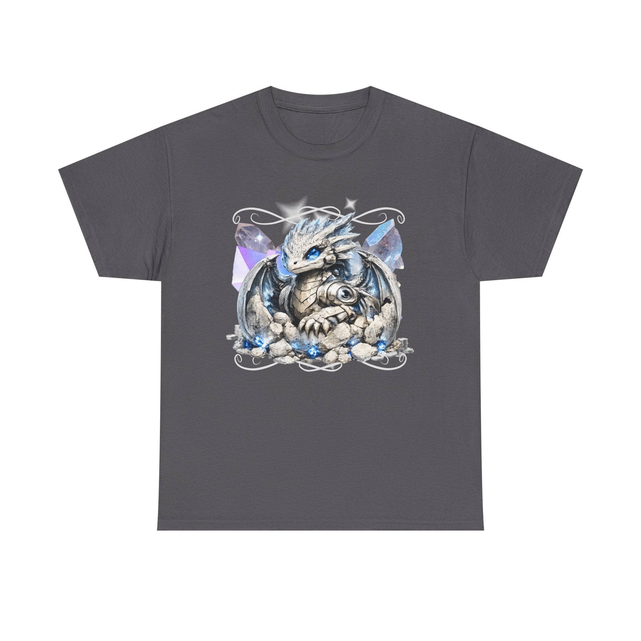 Ice Dragon Tee — Cute Baby Dragon Illustration T‑Shirt