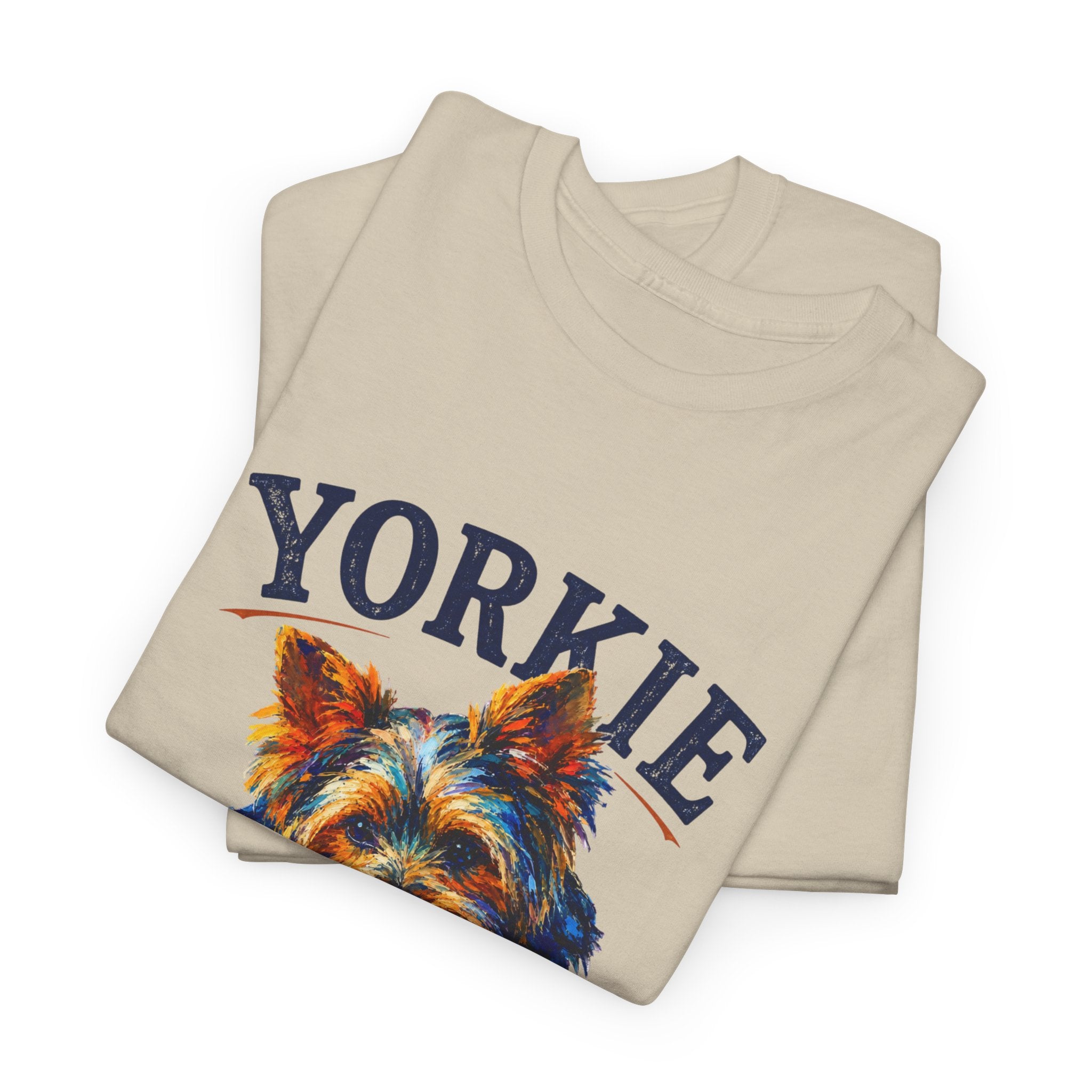 Yorkie Grandpa T-Shirt — Vintage Style Dog Lover Tee for Grandfathers