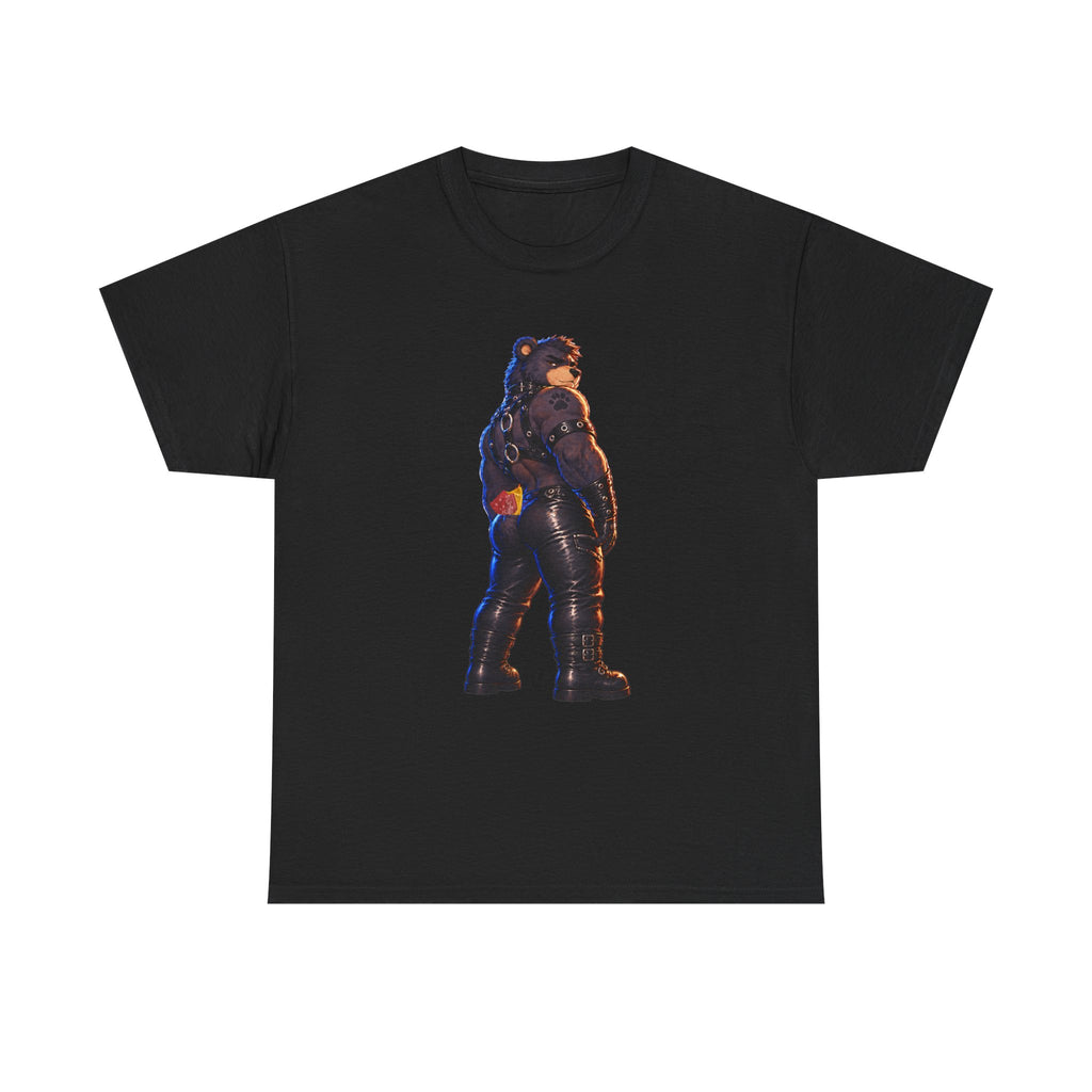 Bear Moto Graphic Tee — Retro Biker Bear T-Shirt